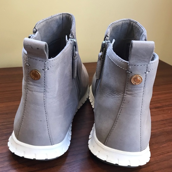 Cole Haan Zero Grand Gray Ankle Boot Sneakers (6.5) - Picture 3 of 8
